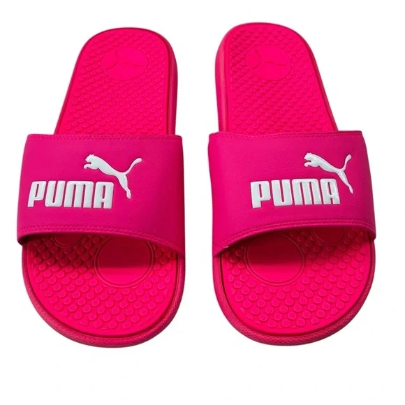 Puma Cool Cat WNS knockout pink Slide Sandals – Style 371013-12 – Women’s US - Picture 2 of 9